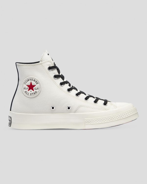 Converse X Keith Haring Chuck 70 Beige Sko Danmark - Converse Høje Sneakers Herre - 06315VJEI